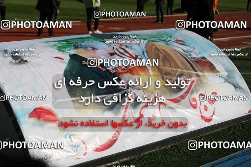 1699023, Tehran, Iran, Iran Football Pro League، Persian Gulf Cup، Week 17، Second Leg، Persepolis 2 v 0 Tractor Sazi on 2020/01/26 at Azadi Stadium