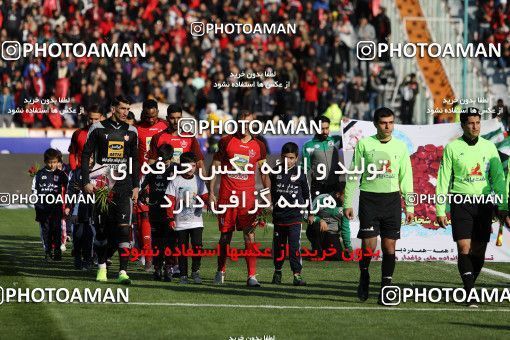 1698997, Tehran, Iran, Iran Football Pro League، Persian Gulf Cup، Week 17، Second Leg، Persepolis 2 v 0 Tractor Sazi on 2020/01/26 at Azadi Stadium