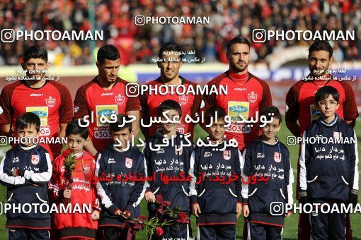 1698961, Tehran, Iran, Iran Football Pro League، Persian Gulf Cup، Week 17، Second Leg، Persepolis 2 v 0 Tractor Sazi on 2020/01/26 at Azadi Stadium