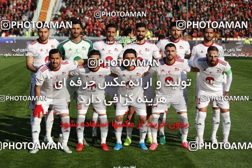 1698973, Tehran, Iran, Iran Football Pro League، Persian Gulf Cup، Week 17، Second Leg، Persepolis 2 v 0 Tractor Sazi on 2020/01/26 at Azadi Stadium