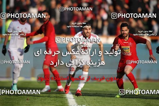 1698990, Tehran, Iran, Iran Football Pro League، Persian Gulf Cup، Week 17، Second Leg، Persepolis 2 v 0 Tractor Sazi on 2020/01/26 at Azadi Stadium