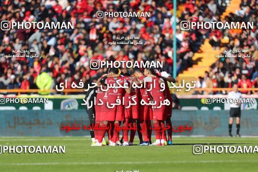 1807873, Tehran, Iran, Iran Football Pro League، Persian Gulf Cup، Week 19، Second Leg، Persepolis 2 v 2 Esteghlal on 2020/02/06 at Azadi Stadium
