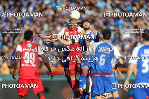 1807774, Tehran, Iran, Iran Football Pro League، Persian Gulf Cup، Week 19، Second Leg، Persepolis 2 v 2 Esteghlal on 2020/02/06 at Azadi Stadium