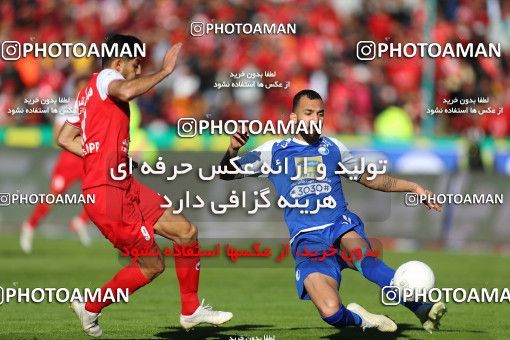 1807793, Tehran, Iran, Iran Football Pro League، Persian Gulf Cup، Week 19، Second Leg، Persepolis 2 v 2 Esteghlal on 2020/02/06 at Azadi Stadium