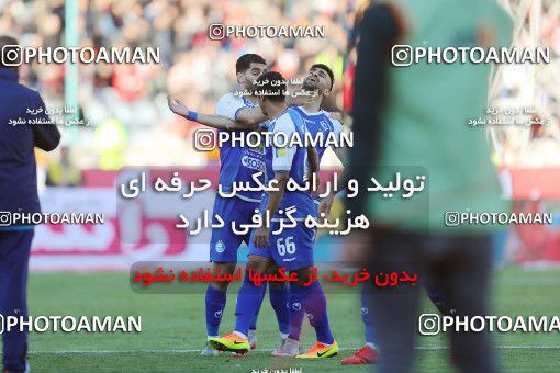 1807744, Tehran, Iran, Iran Football Pro League، Persian Gulf Cup، Week 19، Second Leg، Persepolis 2 v 2 Esteghlal on 2020/02/06 at Azadi Stadium