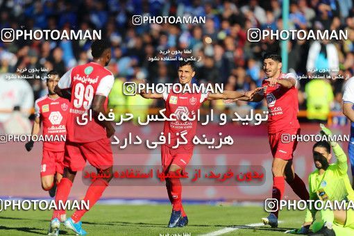1807867, Tehran, Iran, Iran Football Pro League، Persian Gulf Cup، Week 19، Second Leg، Persepolis 2 v 2 Esteghlal on 2020/02/06 at Azadi Stadium