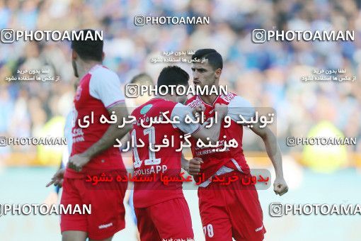 1807732, Tehran, Iran, Iran Football Pro League، Persian Gulf Cup، Week 19، Second Leg، Persepolis 2 v 2 Esteghlal on 2020/02/06 at Azadi Stadium
