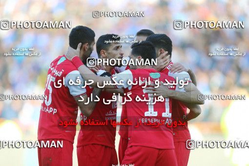 1807847, Tehran, Iran, Iran Football Pro League، Persian Gulf Cup، Week 19، Second Leg، Persepolis 2 v 2 Esteghlal on 2020/02/06 at Azadi Stadium