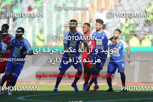 1807733, Iran Football Pro League، Persian Gulf Cup، Week 19، Second Leg، 2020/02/06، Tehran، Azadi Stadium، Persepolis 2 - 2 Esteghlal