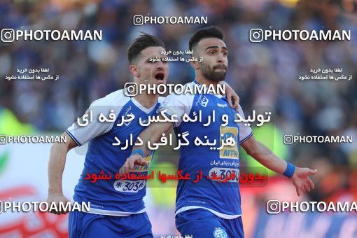 1807865, Tehran, Iran, Iran Football Pro League، Persian Gulf Cup، Week 19، Second Leg، Persepolis 2 v 2 Esteghlal on 2020/02/06 at Azadi Stadium