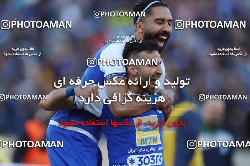 1807852, Tehran, Iran, Iran Football Pro League، Persian Gulf Cup، Week 19، Second Leg، Persepolis 2 v 2 Esteghlal on 2020/02/06 at Azadi Stadium