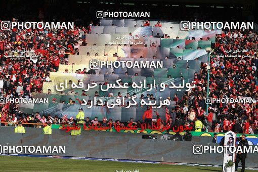1514597, Tehran, Iran, Iran Football Pro League، Persian Gulf Cup، Week 19، Second Leg، Persepolis 2 v 2 Esteghlal on 2020/02/06 at Azadi Stadium