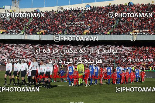 1514658, Iran Football Pro League، Persian Gulf Cup، Week 19، Second Leg، 2020/02/06، Tehran، Azadi Stadium، Persepolis 2 - 2 Esteghlal