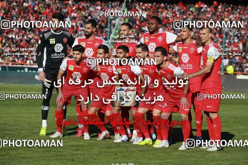 1514626, Tehran, Iran, Iran Football Pro League، Persian Gulf Cup، Week 19، Second Leg، Persepolis 2 v 2 Esteghlal on 2020/02/06 at Azadi Stadium