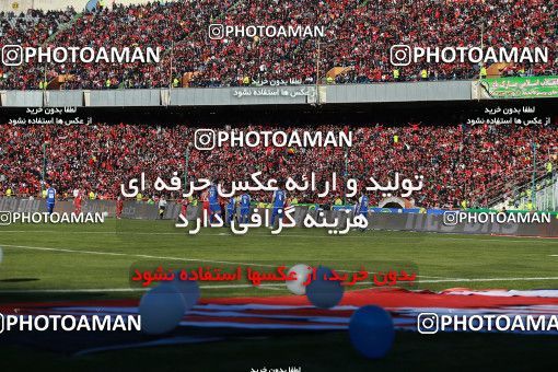 1514596, Tehran, Iran, Iran Football Pro League، Persian Gulf Cup، Week 19، Second Leg، Persepolis 2 v 2 Esteghlal on 2020/02/06 at Azadi Stadium