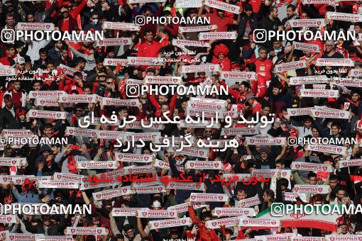 1514630, Tehran, Iran, Iran Football Pro League، Persian Gulf Cup، Week 19، Second Leg، Persepolis 2 v 2 Esteghlal on 2020/02/06 at Azadi Stadium