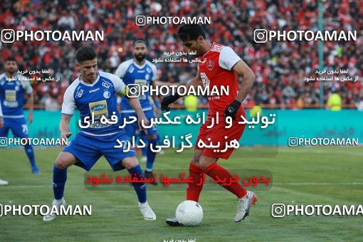 1514639, Tehran, Iran, Iran Football Pro League، Persian Gulf Cup، Week 19، Second Leg، Persepolis 2 v 2 Esteghlal on 2020/02/06 at Azadi Stadium