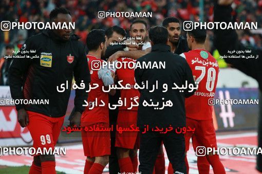 1514595, Tehran, Iran, Iran Football Pro League، Persian Gulf Cup، Week 19، Second Leg، Persepolis 2 v 2 Esteghlal on 2020/02/06 at Azadi Stadium