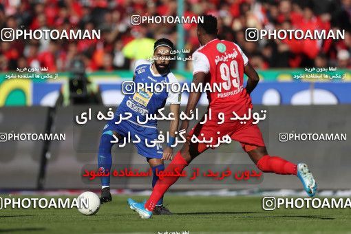 1514582, Tehran, Iran, Iran Football Pro League، Persian Gulf Cup، Week 19، Second Leg، Persepolis 2 v 2 Esteghlal on 2020/02/06 at Azadi Stadium