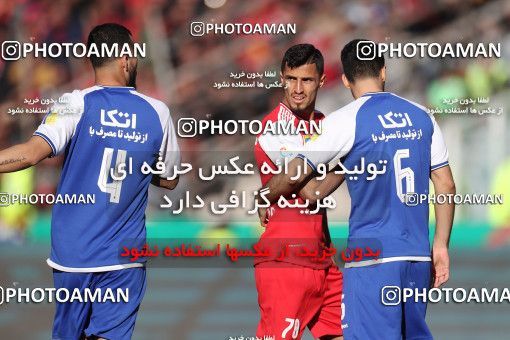 1514862, Tehran, Iran, Iran Football Pro League، Persian Gulf Cup، Week 19، Second Leg، Persepolis 2 v 2 Esteghlal on 2020/02/06 at Azadi Stadium