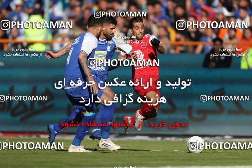 1514744, Tehran, Iran, Iran Football Pro League، Persian Gulf Cup، Week 19، Second Leg، Persepolis 2 v 2 Esteghlal on 2020/02/06 at Azadi Stadium