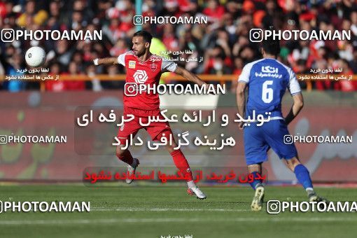 1514739, Tehran, Iran, Iran Football Pro League، Persian Gulf Cup، Week 19، Second Leg، Persepolis 2 v 2 Esteghlal on 2020/02/06 at Azadi Stadium