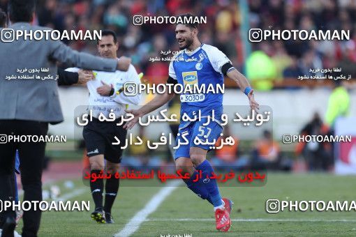 1514843, Tehran, Iran, Iran Football Pro League، Persian Gulf Cup، Week 19، Second Leg، Persepolis 2 v 2 Esteghlal on 2020/02/06 at Azadi Stadium