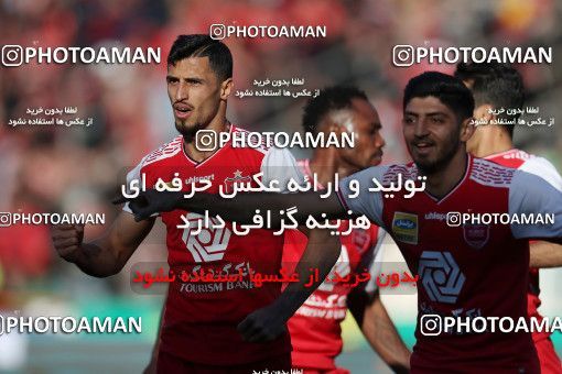 1514955, Tehran, Iran, Iran Football Pro League، Persian Gulf Cup، Week 19، Second Leg، Persepolis 2 v 2 Esteghlal on 2020/02/06 at Azadi Stadium