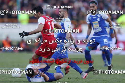 1514987, Tehran, Iran, Iran Football Pro League، Persian Gulf Cup، Week 19، Second Leg، Persepolis 2 v 2 Esteghlal on 2020/02/06 at Azadi Stadium