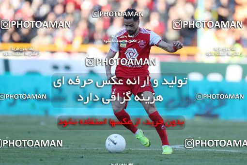 1514897, Tehran, Iran, Iran Football Pro League، Persian Gulf Cup، Week 19، Second Leg، Persepolis 2 v 2 Esteghlal on 2020/02/06 at Azadi Stadium