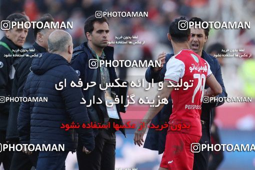 1514911, Tehran, Iran, Iran Football Pro League، Persian Gulf Cup، Week 19، Second Leg، Persepolis 2 v 2 Esteghlal on 2020/02/06 at Azadi Stadium