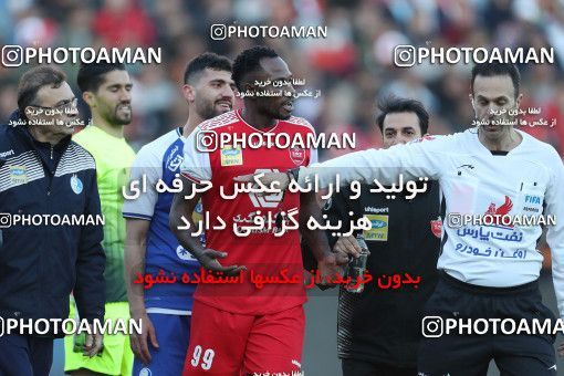 1515182, Iran Football Pro League، Persian Gulf Cup، Week 19، Second Leg، 2020/02/06، Tehran، Azadi Stadium، Persepolis 2 - 2 Esteghlal