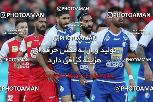 1515234, Tehran, Iran, Iran Football Pro League، Persian Gulf Cup، Week 19، Second Leg، Persepolis 2 v 2 Esteghlal on 2020/02/06 at Azadi Stadium