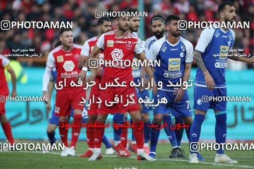 1515288, Tehran, Iran, Iran Football Pro League، Persian Gulf Cup، Week 19، Second Leg، Persepolis 2 v 2 Esteghlal on 2020/02/06 at Azadi Stadium