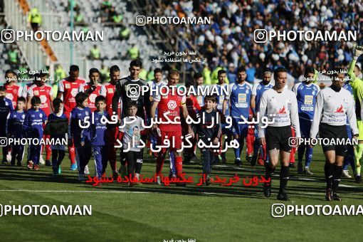 1807946, Tehran, Iran, Iran Football Pro League، Persian Gulf Cup، Week 19، Second Leg، Persepolis 2 v 2 Esteghlal on 2020/02/06 at Azadi Stadium