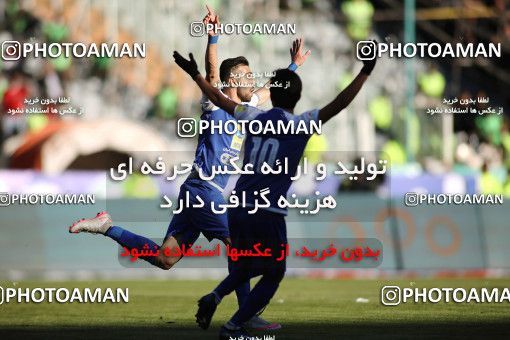 1807886, Tehran, Iran, Iran Football Pro League، Persian Gulf Cup، Week 19، Second Leg، Persepolis 2 v 2 Esteghlal on 2020/02/06 at Azadi Stadium