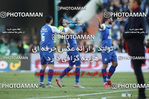1808120, Tehran, Iran, Iran Football Pro League، Persian Gulf Cup، Week 19، Second Leg، Persepolis 2 v 2 Esteghlal on 2020/02/06 at Azadi Stadium