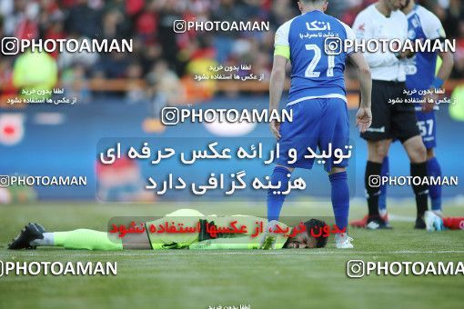1807936, Tehran, Iran, Iran Football Pro League، Persian Gulf Cup، Week 19، Second Leg، Persepolis 2 v 2 Esteghlal on 2020/02/06 at Azadi Stadium