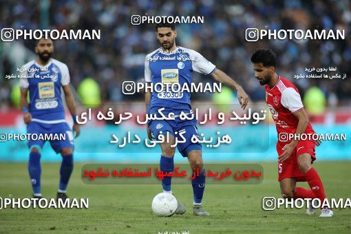 1807890, Iran Football Pro League، Persian Gulf Cup، Week 19، Second Leg، 2020/02/06، Tehran، Azadi Stadium، Persepolis 2 - 2 Esteghlal
