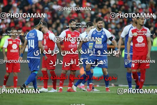 1807923, Tehran, Iran, Iran Football Pro League، Persian Gulf Cup، Week 19، Second Leg، Persepolis 2 v 2 Esteghlal on 2020/02/06 at Azadi Stadium