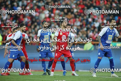 1808052, Iran Football Pro League، Persian Gulf Cup، Week 19، Second Leg، 2020/02/06، Tehran، Azadi Stadium، Persepolis 2 - 2 Esteghlal