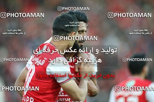 1808032, Tehran, Iran, Iran Football Pro League، Persian Gulf Cup، Week 19، Second Leg، Persepolis 2 v 2 Esteghlal on 2020/02/06 at Azadi Stadium