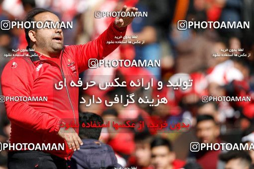 1808274, Iran Football Pro League، Persian Gulf Cup، Week 19، Second Leg، 2020/02/06، Tehran، Azadi Stadium، Persepolis 2 - 2 Esteghlal