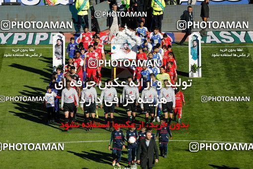 1808135, Iran Football Pro League، Persian Gulf Cup، Week 19، Second Leg، 2020/02/06، Tehran، Azadi Stadium، Persepolis 2 - 2 Esteghlal