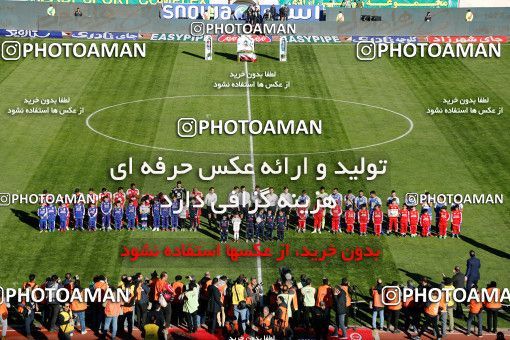 1808141, Iran Football Pro League، Persian Gulf Cup، Week 19، Second Leg، 2020/02/06، Tehran، Azadi Stadium، Persepolis 2 - 2 Esteghlal
