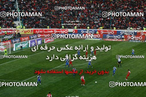 1808227, Iran Football Pro League، Persian Gulf Cup، Week 19، Second Leg، 2020/02/06، Tehran، Azadi Stadium، Persepolis 2 - 2 Esteghlal