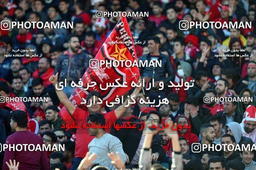1697295, Tehran, Iran, Iran Football Pro League، Persian Gulf Cup، Week 19، Second Leg، Persepolis 2 v 2 Esteghlal on 2020/02/06 at Azadi Stadium