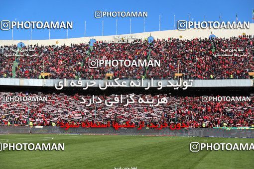 1697256, Tehran, Iran, Iran Football Pro League، Persian Gulf Cup، Week 19، Second Leg، Persepolis 2 v 2 Esteghlal on 2020/02/06 at Azadi Stadium