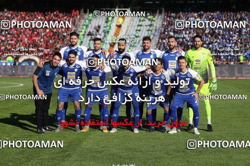 1697239, Iran Football Pro League، Persian Gulf Cup، Week 19، Second Leg، 2020/02/06، Tehran، Azadi Stadium، Persepolis 2 - 2 Esteghlal
