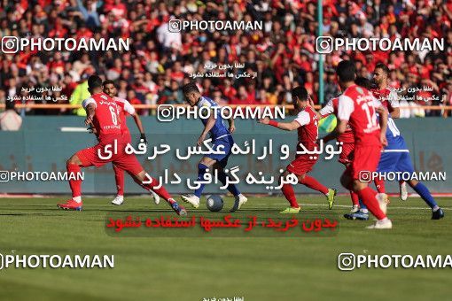 1697358, Tehran, Iran, Iran Football Pro League، Persian Gulf Cup، Week 19، Second Leg، Persepolis 2 v 2 Esteghlal on 2020/02/06 at Azadi Stadium